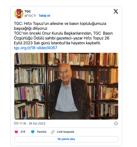 hifzi topuz kimdir nerelidir kac yasindaydi neden oldu